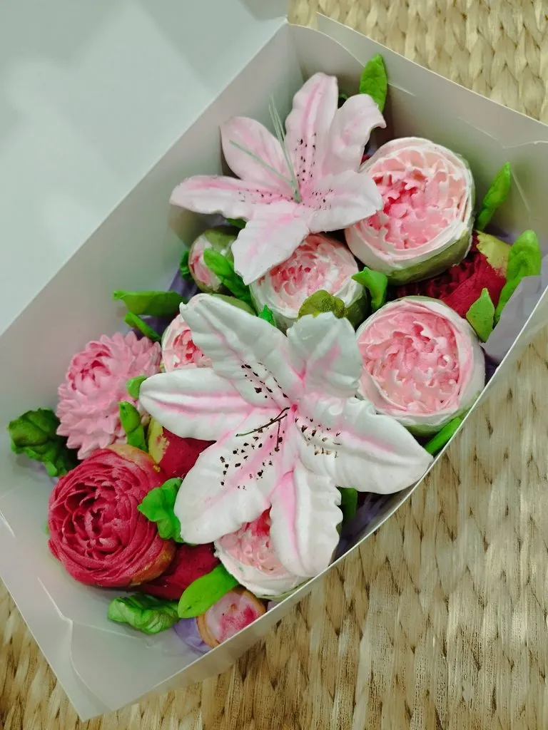 Зефирные букеты и композиции