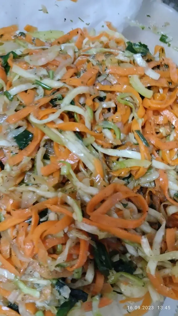 Закуска из кабачков по-корейски