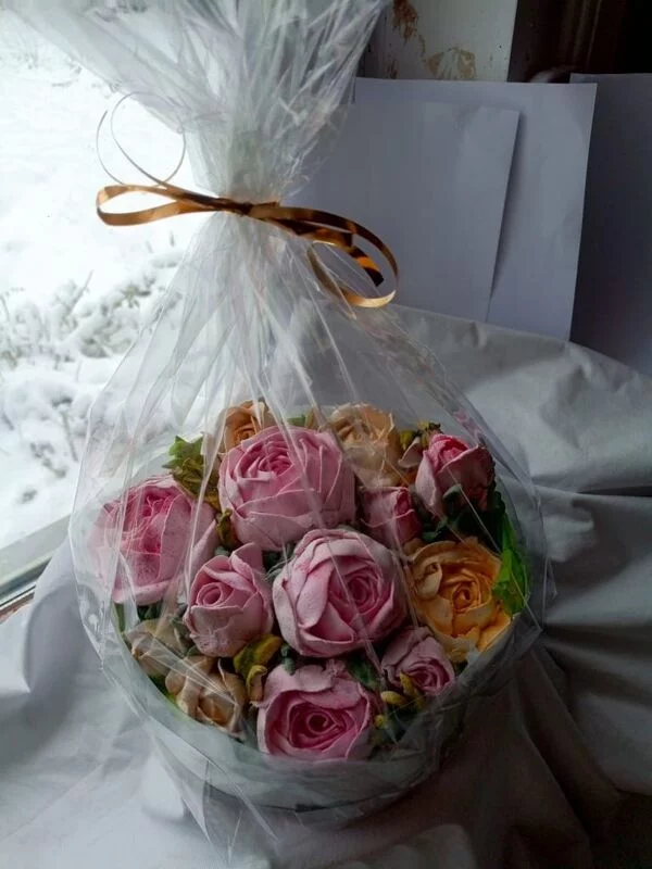 Зефирные букеты и композиции