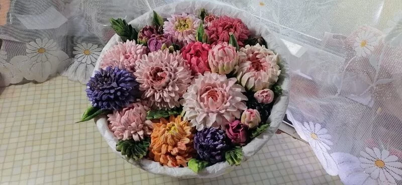 Зефирные букеты и композиции