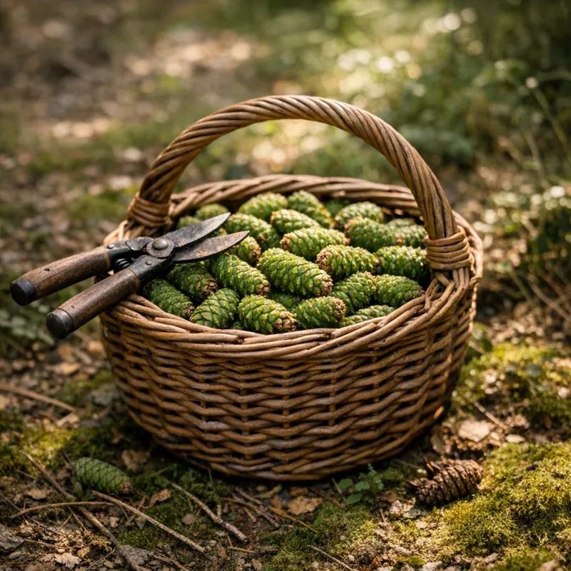Сосновые шишки на кухне: от копчения до настоек