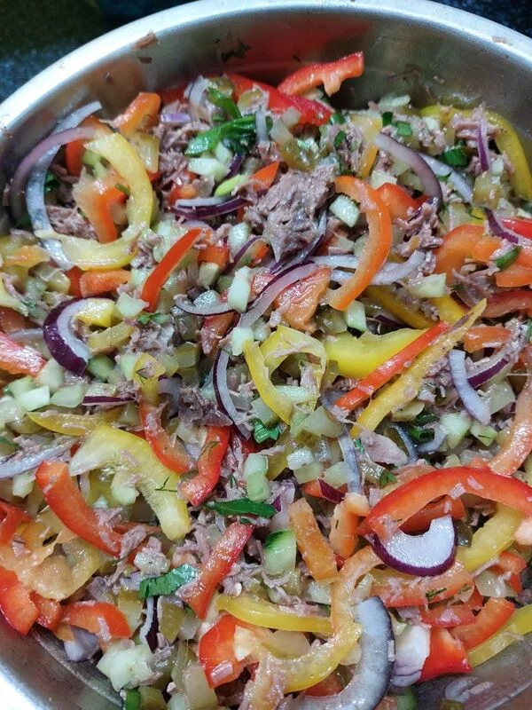Салат Светофор