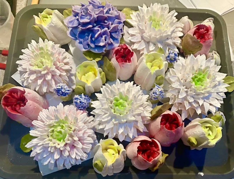 Зефирные букеты и композиции