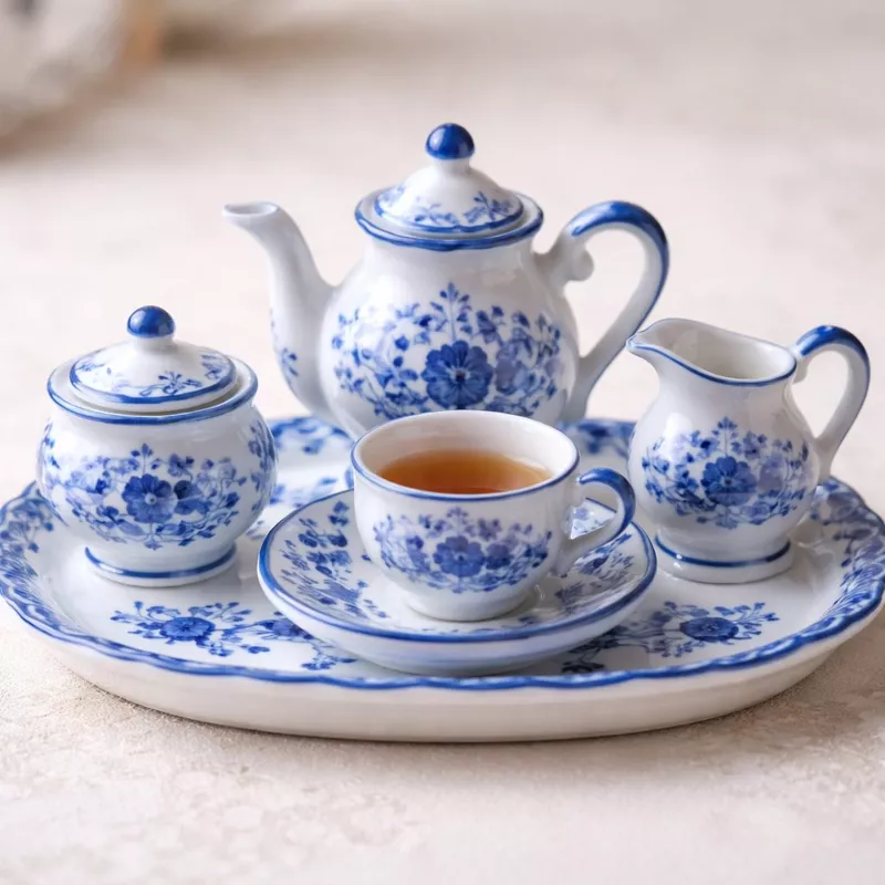 Посуда для чаепития (чайные и кофейные сервизы, самовары)