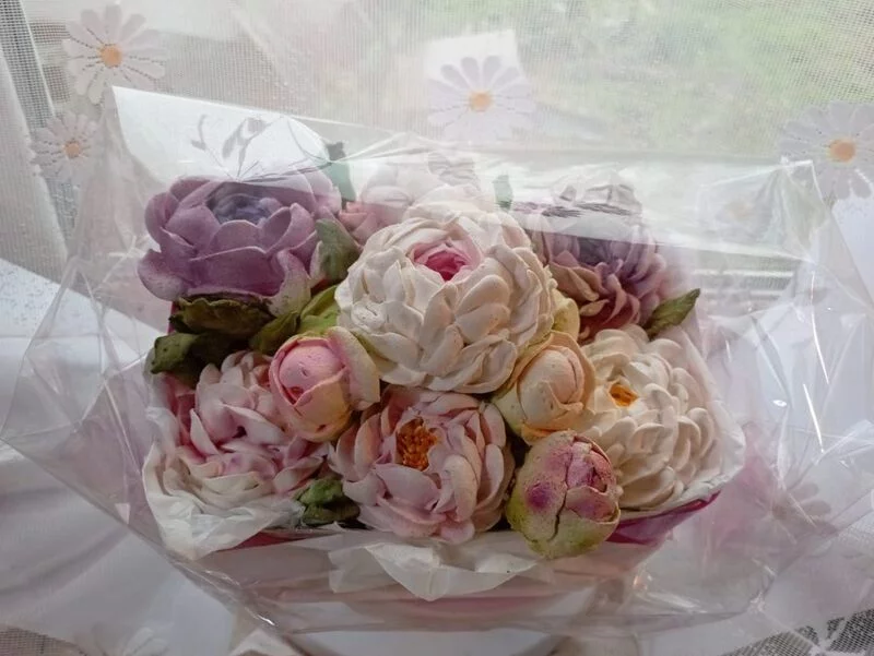 Зефирные букеты и композиции