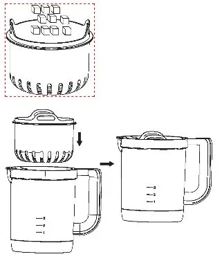 Блендер-пароварка Kitfort KT-2320