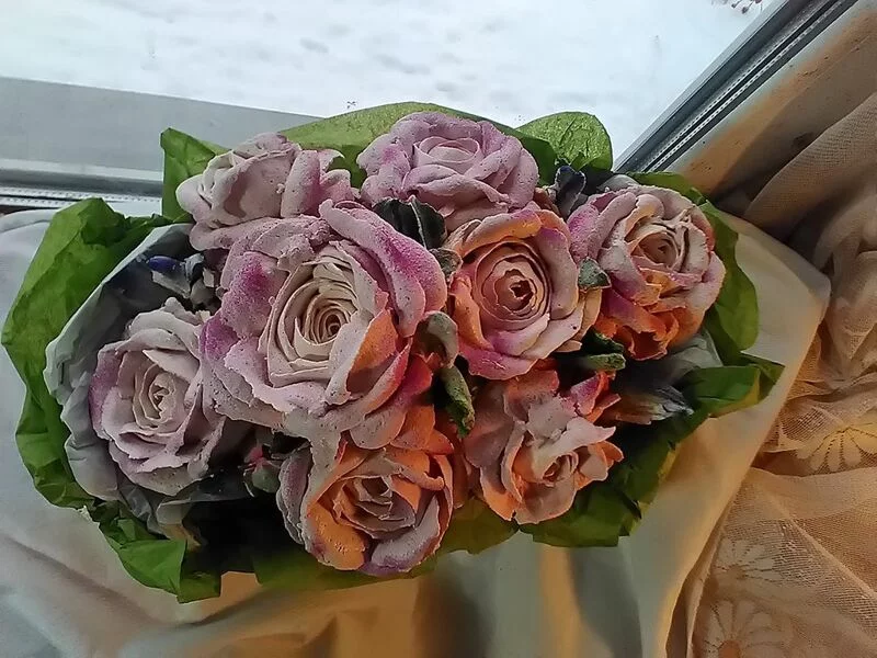 Зефирные букеты и композиции