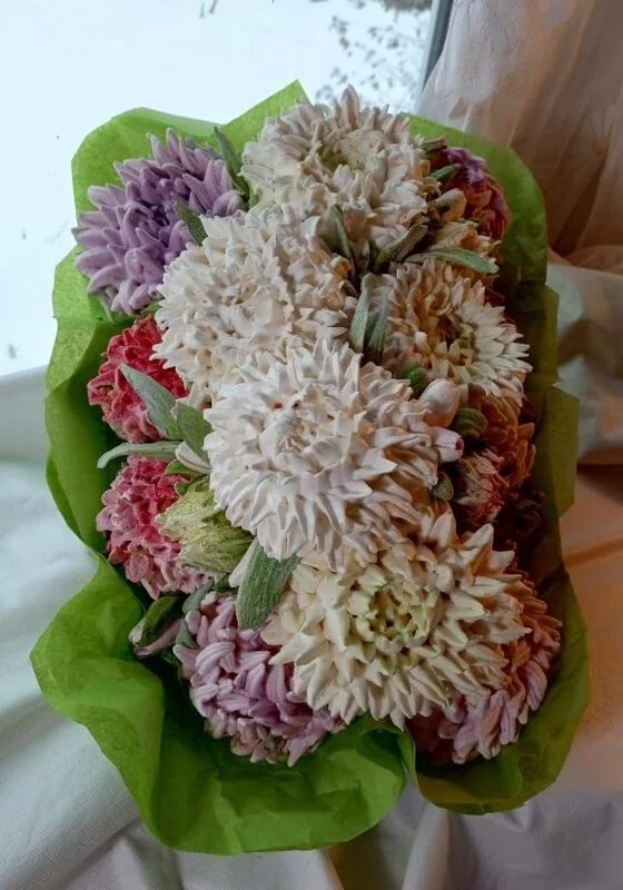 Зефирные букеты и композиции