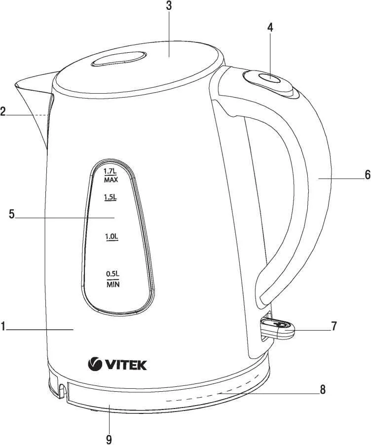 Чайник Vitek VT-7007 ST