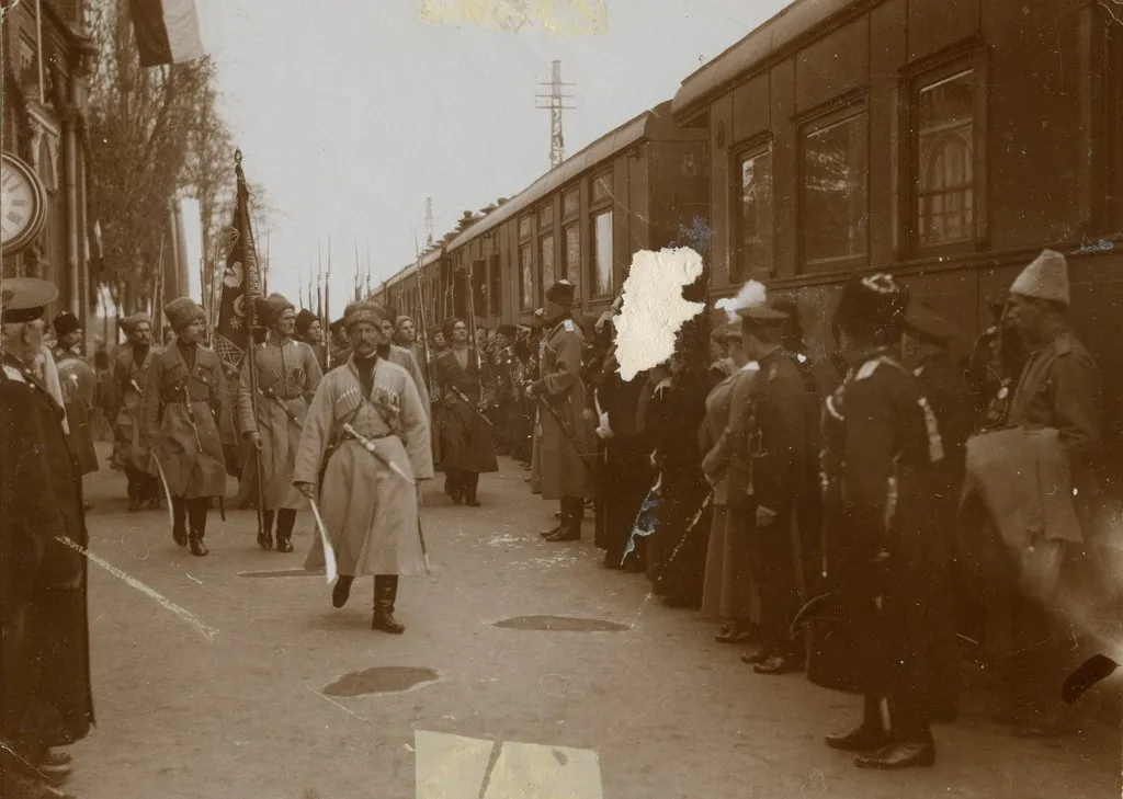 Встреча с Николаем II в Екатеринодаре