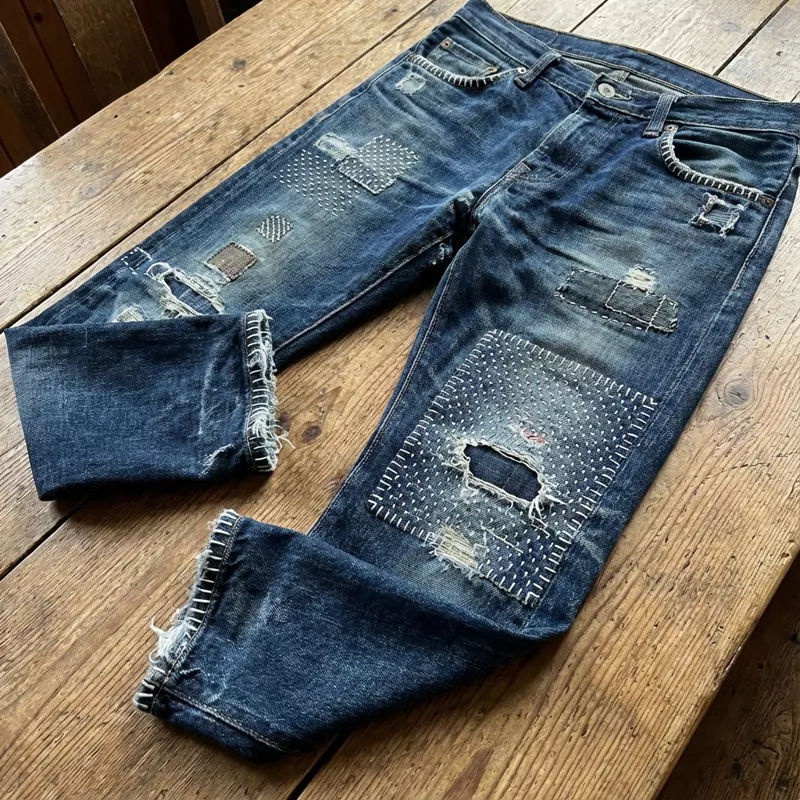 Видимый ремонт одежды: японская техника сашико