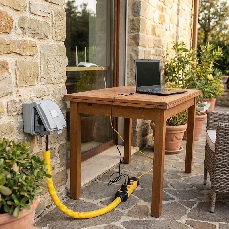 Террасы и веранды: организация рабочего места на свежем воздухе