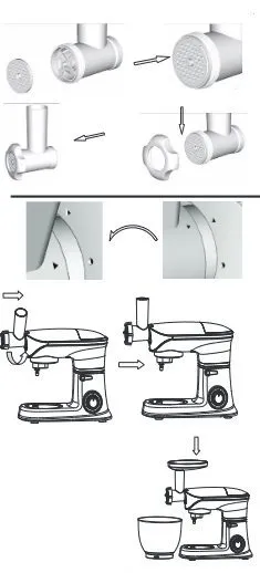 Кухонный комбайн 3 в 1 Endever Sigma-48