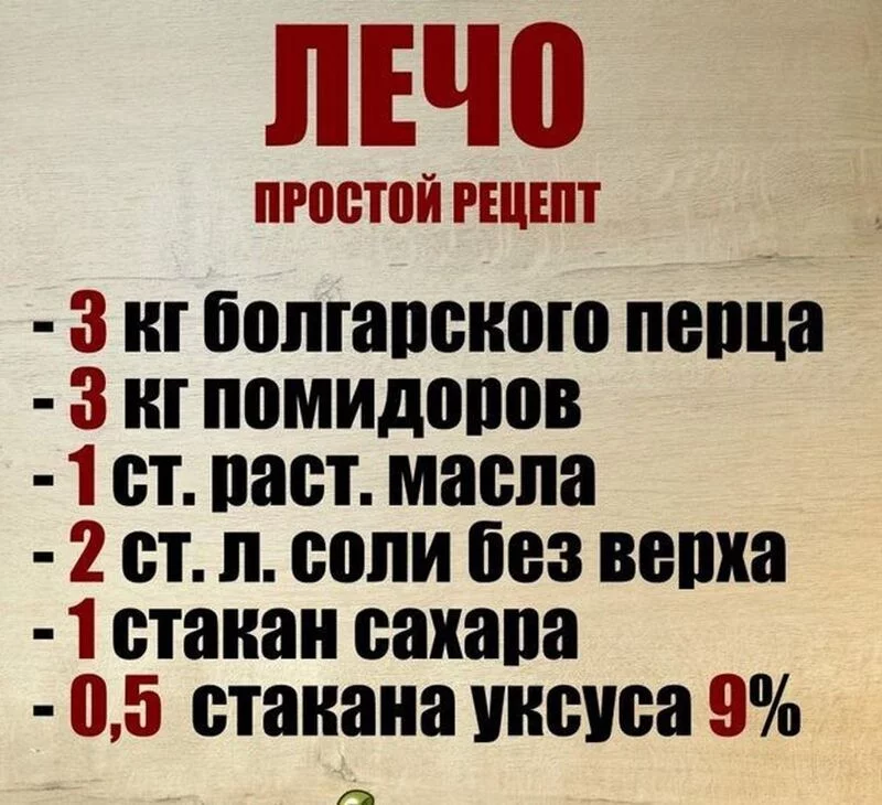 Кулинарная инфографика  в рецептах