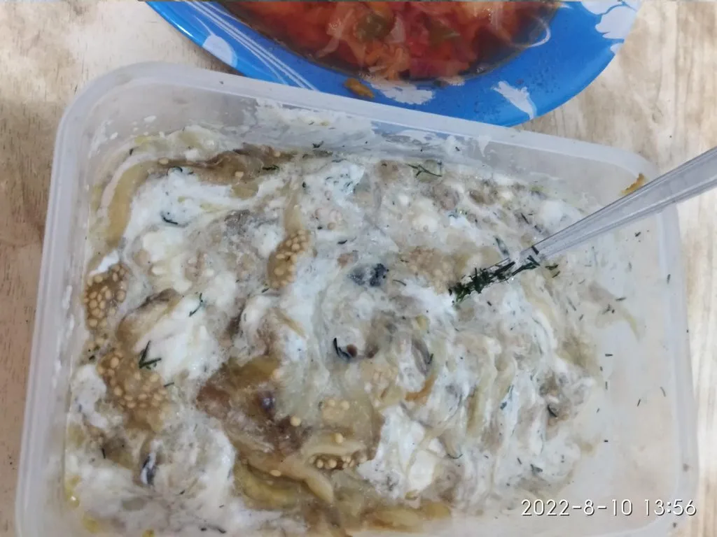 Закуска или салат из баклажанов