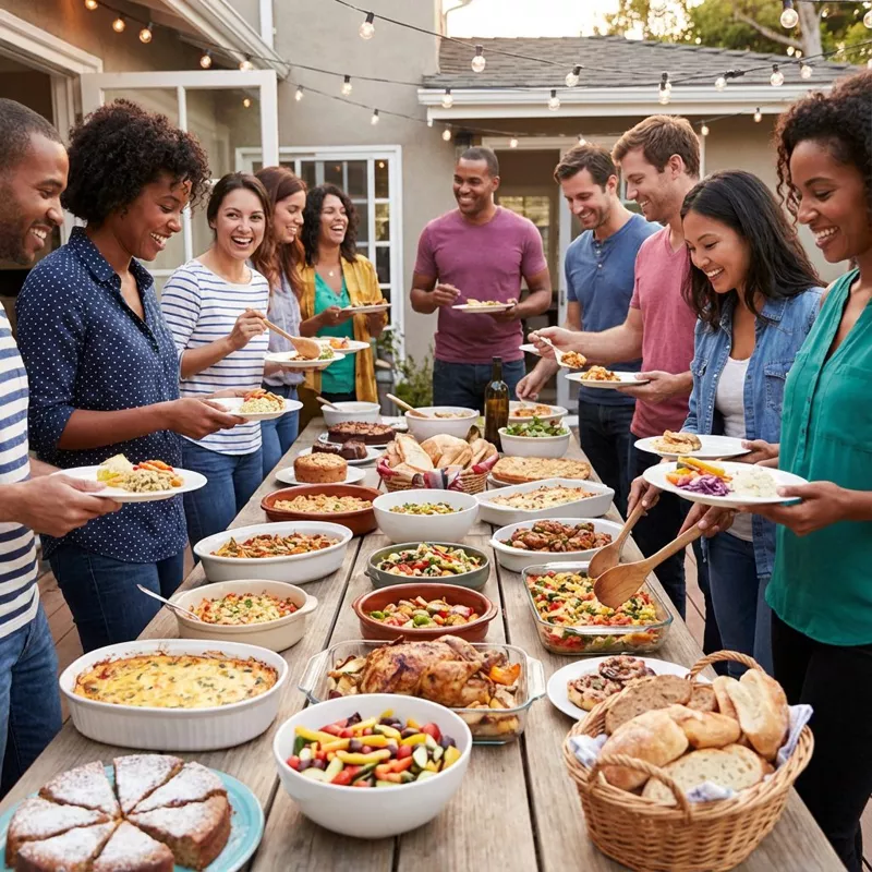 Potluck: вечеринки в складчину (как избежать пяти одинаковых салатов)