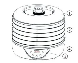 Сушилка Mystery MDH-323