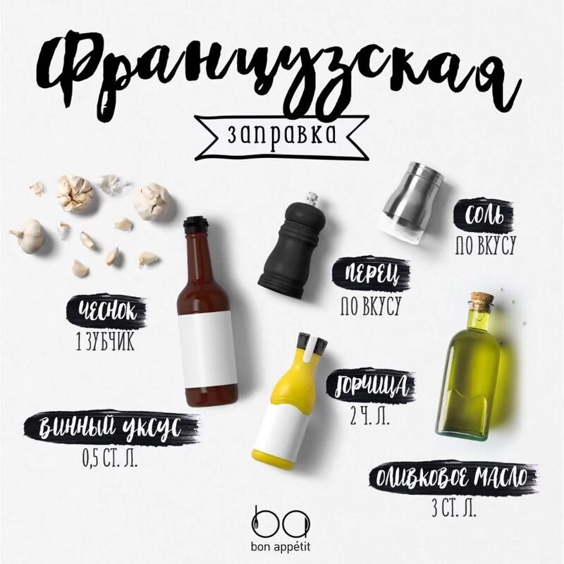 Кулинарная инфографика в рецептах