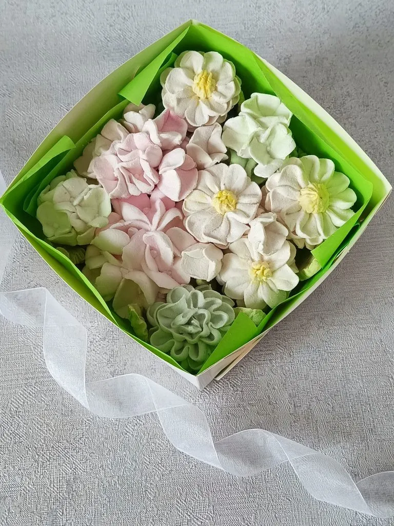 Зефирные букеты и композиции