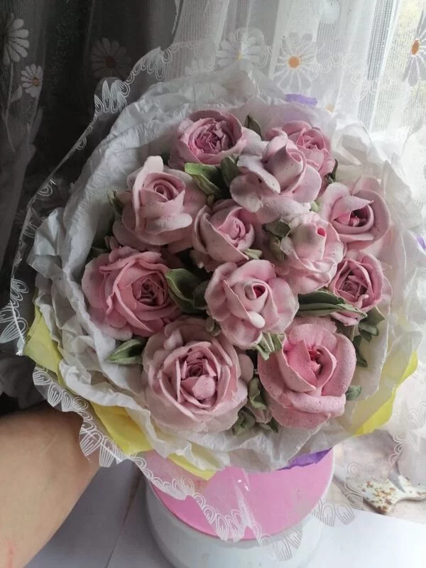 Зефирные букеты и композиции