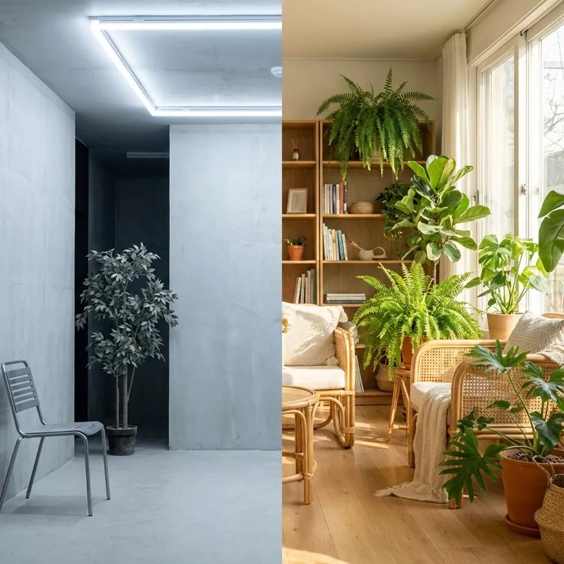 Биофильный дизайн: как природа в доме влияет на здоровье