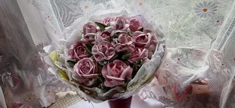 Зефирные букеты и композиции