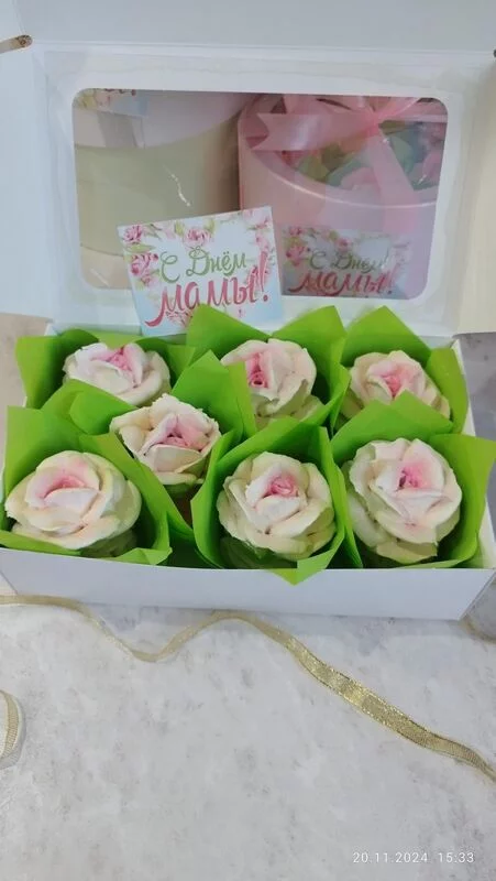 Зефирные букеты и композиции