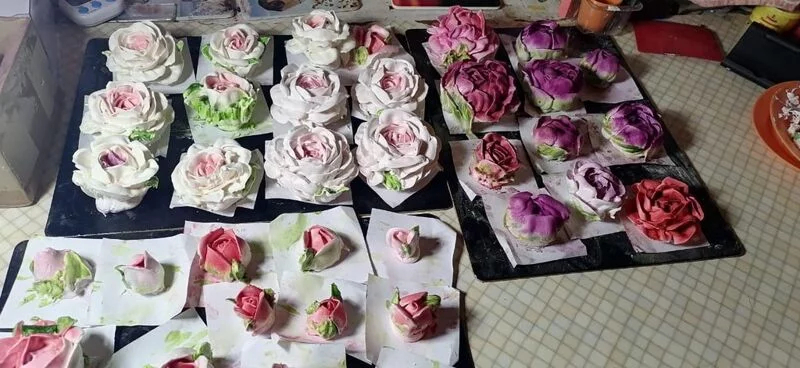 Зефирные букеты и композиции