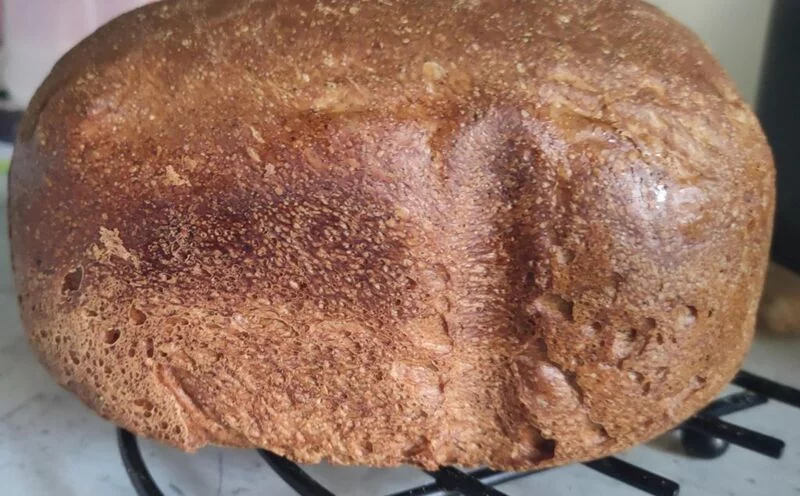 Чиабатта с ржаной мукой и солодом