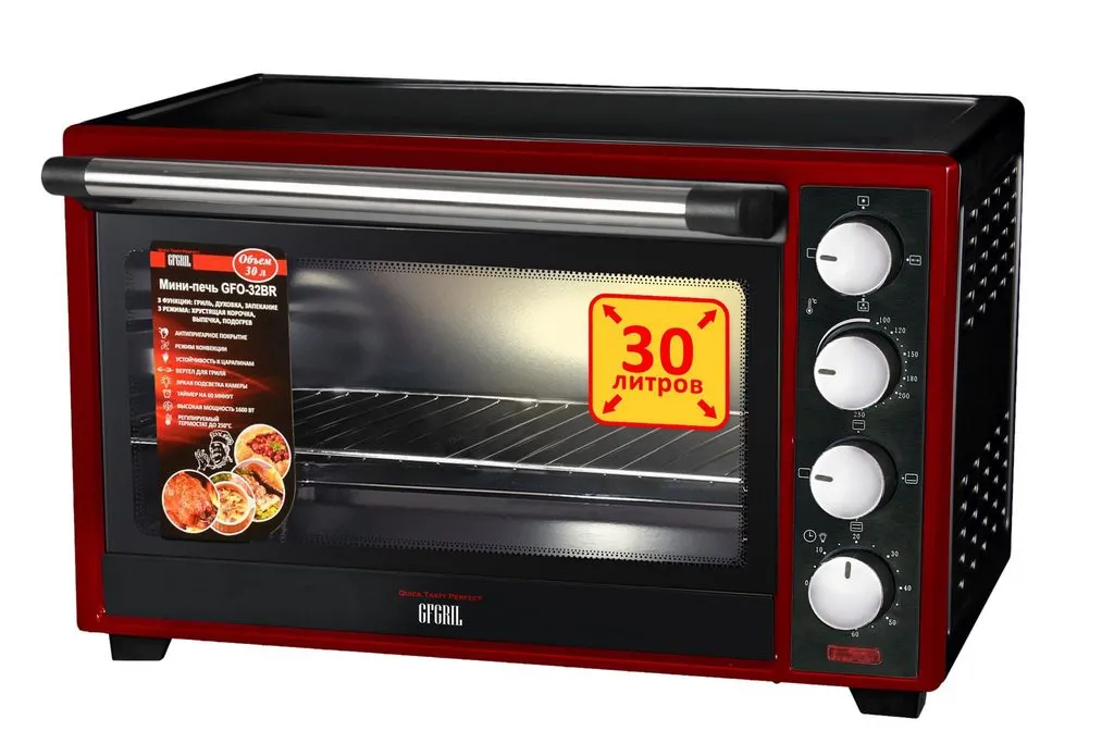 Мини-печь GFGRIL GFO-32BR