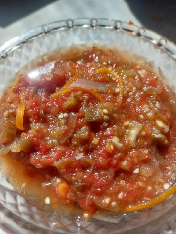 Лечо из баклажан