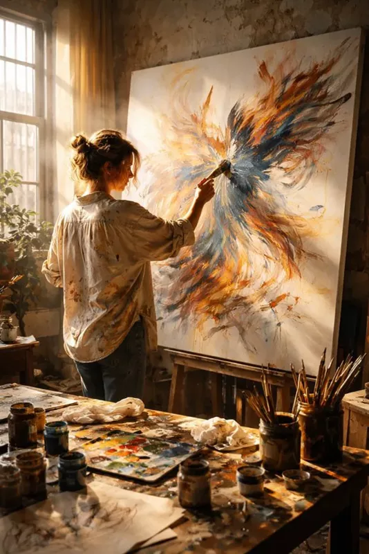 Как стать уникальным художником с помощью асемического письма