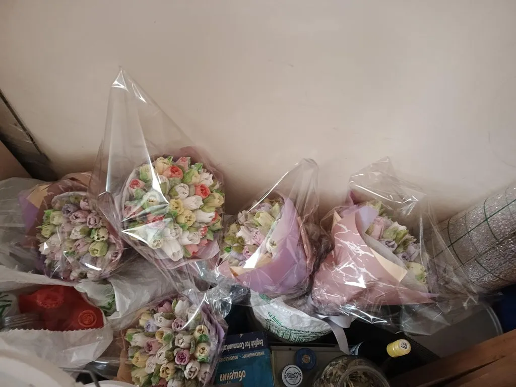 Зефирные букеты и композиции