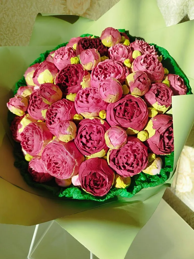 Зефирные букеты и композиции