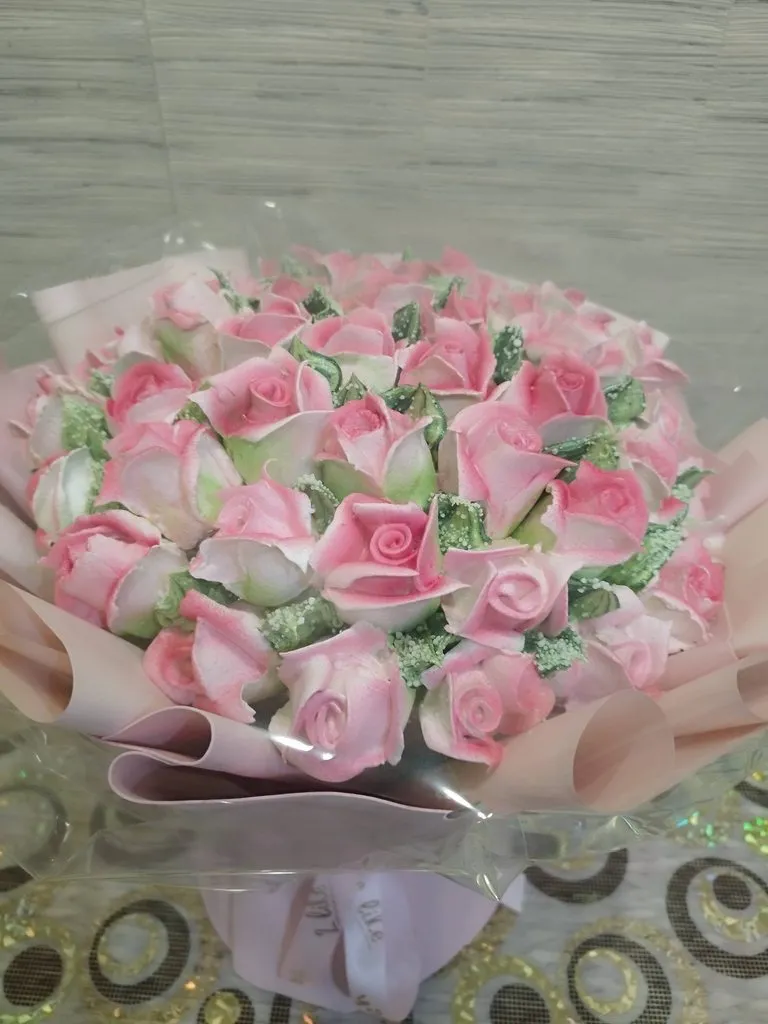 Зефирные букеты и композиции