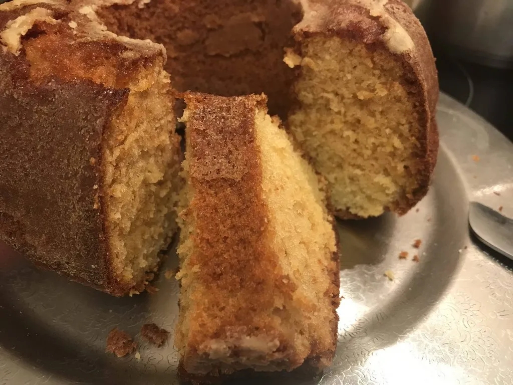 Лимонный кекс на оливковом масле (Lemon Ciambella Cake)
