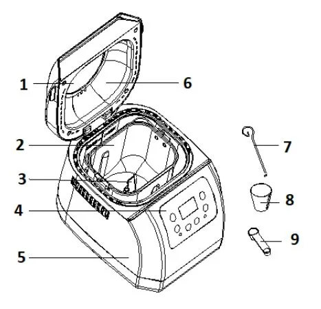 Хлебопечь Supra BMS-230