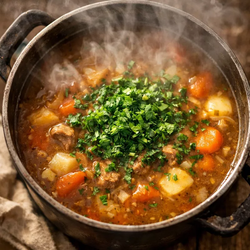 Сочетание свежей зелени в кулинарии