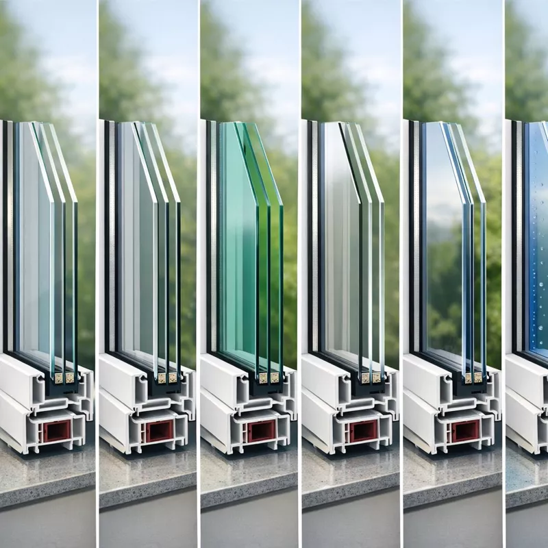 Тройное остекление окна для максимальной теплоизоляции