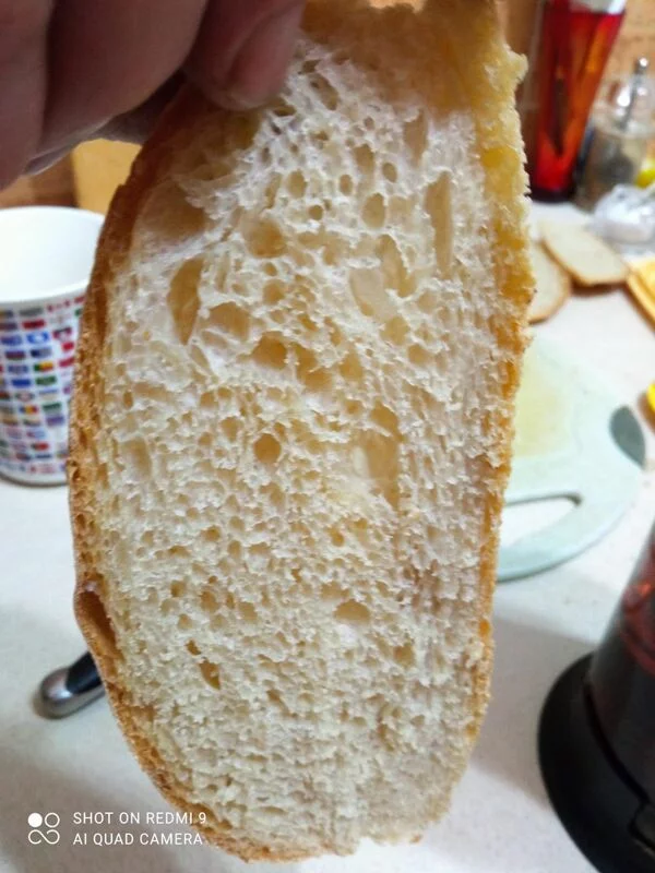 Кустарный хлеб без замеса