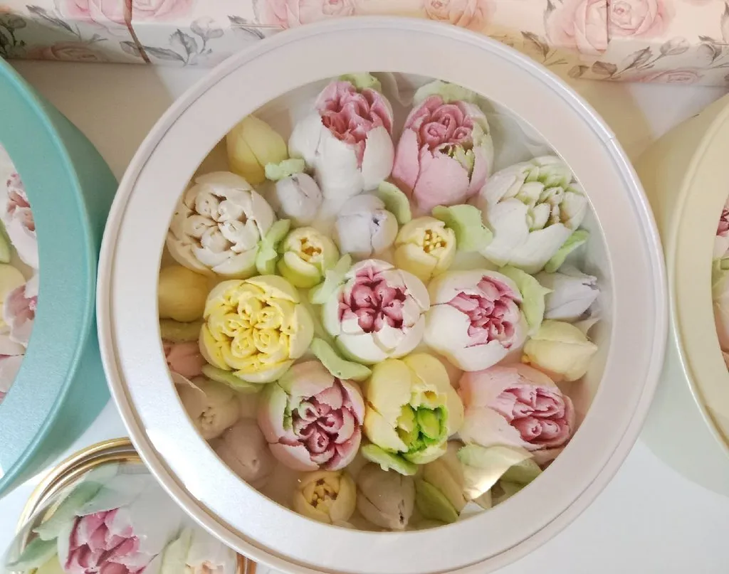 Зефирные букеты и композиции