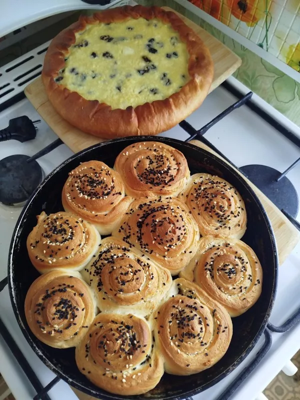 Пироги с капустой