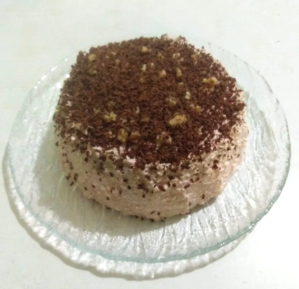 Морковное диетическое пирожное