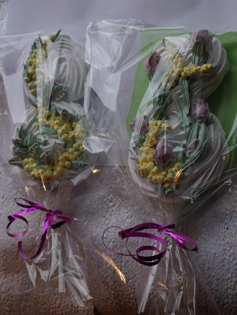 Зефирные букеты и композиции