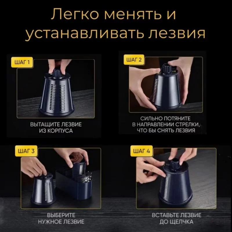Тёрки и шинковки для овощей, кевларовые перчатки