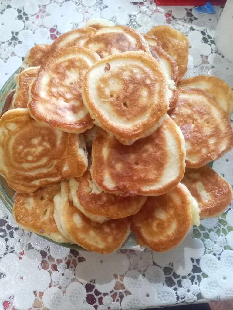 Оладьи на дрожжах