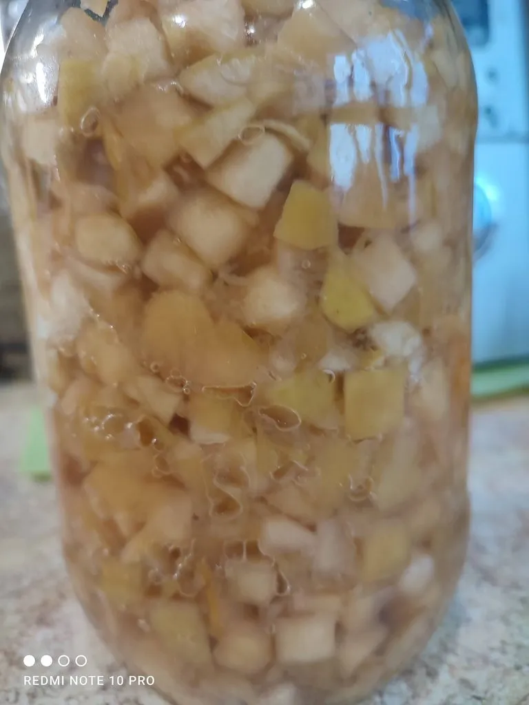 Насыпной яблочный пирог