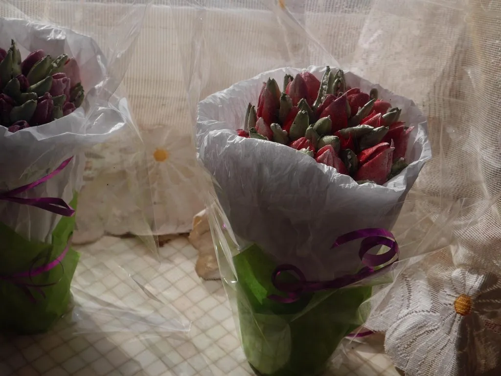 Зефирные букеты и композиции