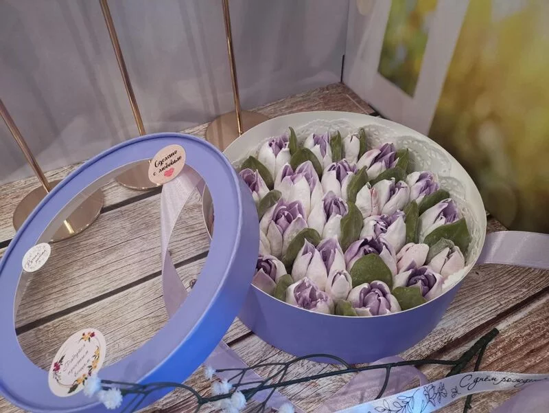 Зефирные букеты и композиции