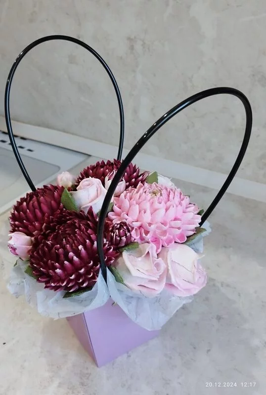 Зефирные букеты и композиции